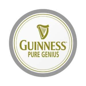  Guinness Pure Genius Golden Bar Mirror: Home & Kitchen