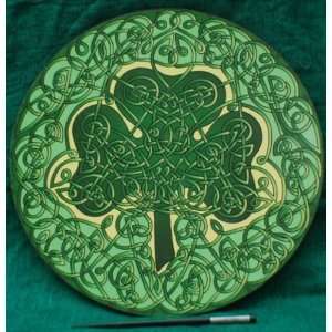  Celtic Shamrock Meditation Plate 