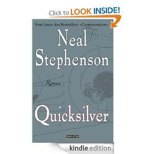 Quicksilver Roman (German Edition) Neal Stephenson, Nikolaus Stingl 