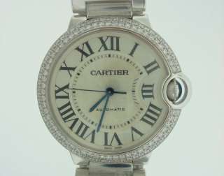 Cartier Ballon Bleu 18K Diamonds Midsize Watch WE9006Z3  