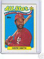1989 Topps Ozzie Smith All Star Card #389  