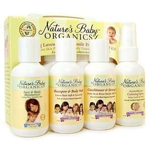  Natures Baby Organic Travel Pack   Lavender Chamomile 