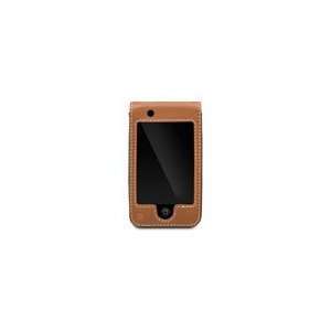  Incase Leather Sleeve for iPod Touch   Color Brown/Blue 
