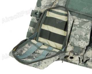 Airsoft Molle Tactical FSBE Style Carrier Vest  ACU  