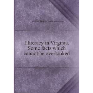   overlooked. nos. 26 28 Virginia. Dept. of Public Instruction. Books