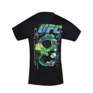  UFC Neon Dragon T shirt   Youth: Sports & Outdoors