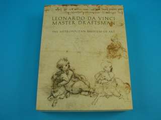 Leonardo Da Vinci Master Draftsman Art Book Bambach SC  