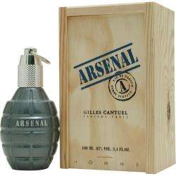 Gilles Cantuel Arsenal Blue Mens 3.4 oz Eau De Parfum Spray 