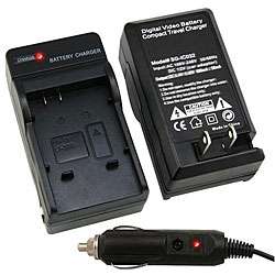 Compact Battery Charger Set for Olympus Li 50B  