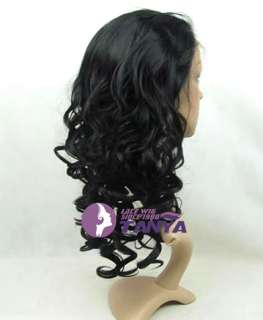 hight quality synthetic lace front wig 18  