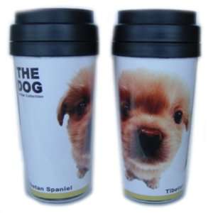   DOG Artlist Collection   Tibetan Spaniel Travel Mug: Office Products