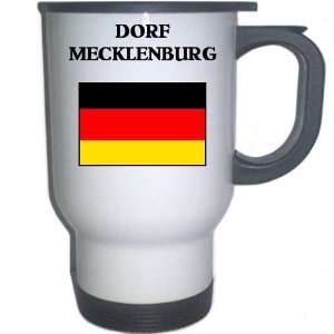  Germany   DORF MECKLENBURG White Stainless Steel Mug 