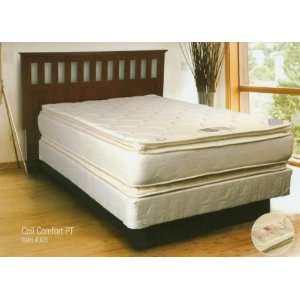   Comfort Bedding Coil Pillowtop Queen BOX   303  5 0 3: Home & Kitchen