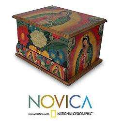   Virgin of Guadalupe Decoupage Jewelry Box (Mexico)  