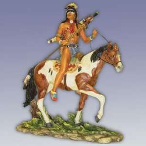 Indian on Horse Holding Spike 