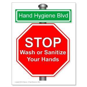  Hand Hygiene Boulevard Poster (Pack of 10 Posters 