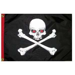 Blood Eyes 12x18 Pirate Flag:  Sports & Outdoors