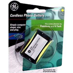  GE 2.4V 1500 mAH NiMH Cordless Phone Battery, for 