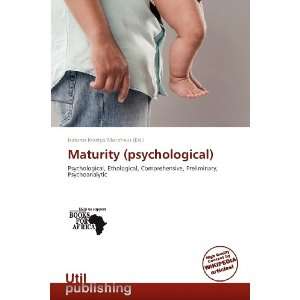  Maturity (psychological) (9786135623246) Isidoros Krastyo 
