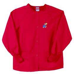 Gelscrubs Unisex Red Kansas Jayhawks Nurse Jacket  