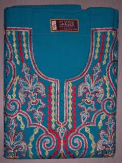 Egyptian Cotton Embroidered Kaftan Caftan long Dress  