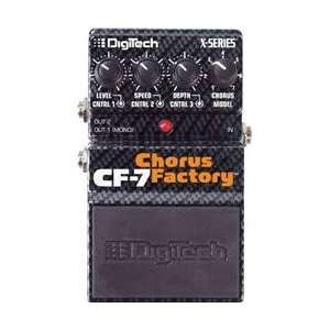  Digitech Cf7 Chorus Factory Guitar Effects Pedal 