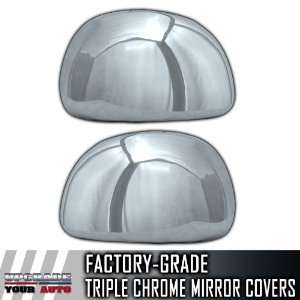  97 03 Ford F150 Half Chrome Mirror Covers: Automotive