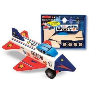  Wooden Jet Plane   DYO Toys & Games