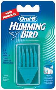 Oral B Hummingbird Electric Flosser Refill Picks 25 New  