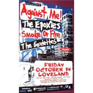 Against Me Poster   BBB   Concert Flyer