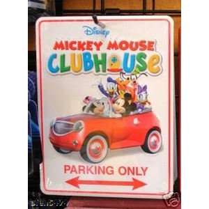    Disney Mickey Mouse Club Parking Only Wall Plaque Toys & Games