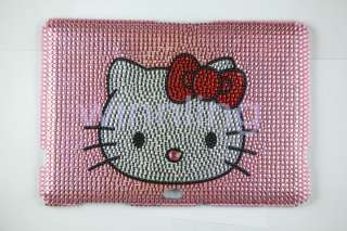 Bling Hello kitty Cover for Samsung Galaxy Tab 10.1 P7510 P7500 Back 