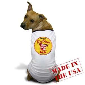  Red Nose Red Pit bull Dog T Shirt by CafePress: Pet 