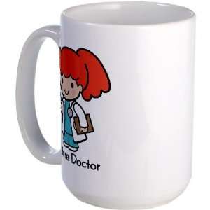 Future Doctor   girl Baby Large Mug by 