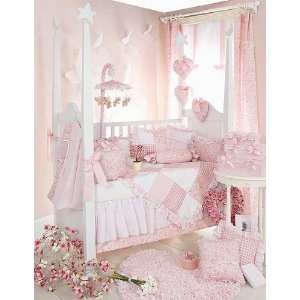   : Glenna Jean Paige 5 Piece Crib Bedding Set with Toile Pillow: Baby