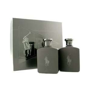 Ralph Lauren Polo Double Black Coffret: Eau De Toilette Spray 125ml 