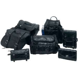 Of Best Quality 7Pc Leather Motorcycle Luggage By Diamond Plate&trade 