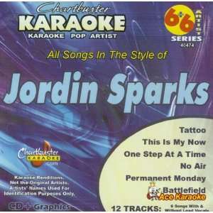  Chartbuster Karaoke 6X6 CDG CB40474   Jordin Sparks 