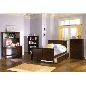  Atlantic Furniture   Full Sleigh Bed w/Matching FB in 