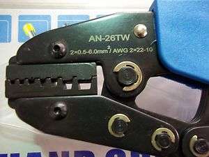 an series Dual Cord End Terminal Ratcheting crimper AN 26TW  
