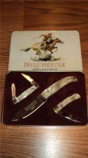 2005 WINCHESTER / 3 KNIFE SET / LIMITED EDITION / NEW  