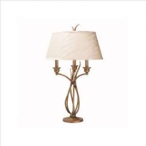  Table Lamp 3Lt Candelabra TABLELAMP Copper Bronze