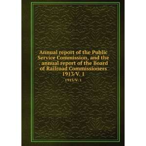  Annual report of the Public Service Commission, and the 
