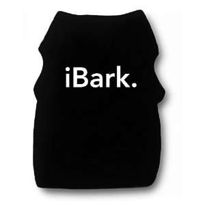  iStyle Originals iBark Dog Shirt, Small, Black Pet 