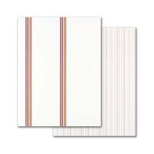   Stripes 2 sided Business Card   25 Sheets 250 Cards: Office Products