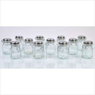 Global Amici Hexagonal Spice jars (Set of 12) Z7CA631S12R 