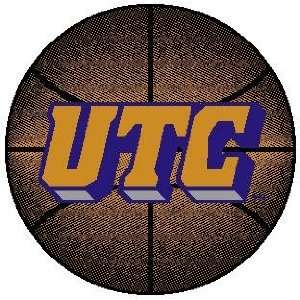 University of Tennessee Chattanooga Basketball Rug 4 Round:  