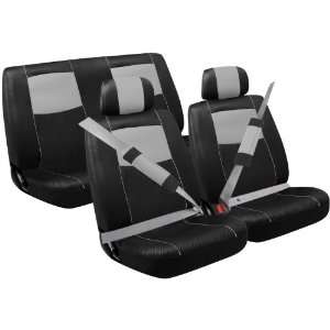  Pilot Automotive SC 310G Gray Sport Mesh Combination Seat 