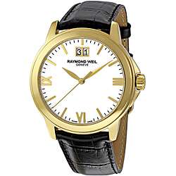 Raymond Weil Mens Tradition White Dial Watch  Overstock