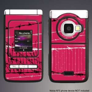  Nokia N75 pink barbed wire Gel skin n75 g72 Everything 